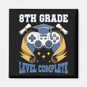 Imã Graduação de Gamer de Jogos Completa do Nível do 8