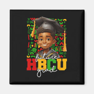 Imã Graduação de Menino Preto Afro Futuro Graduado Hbc