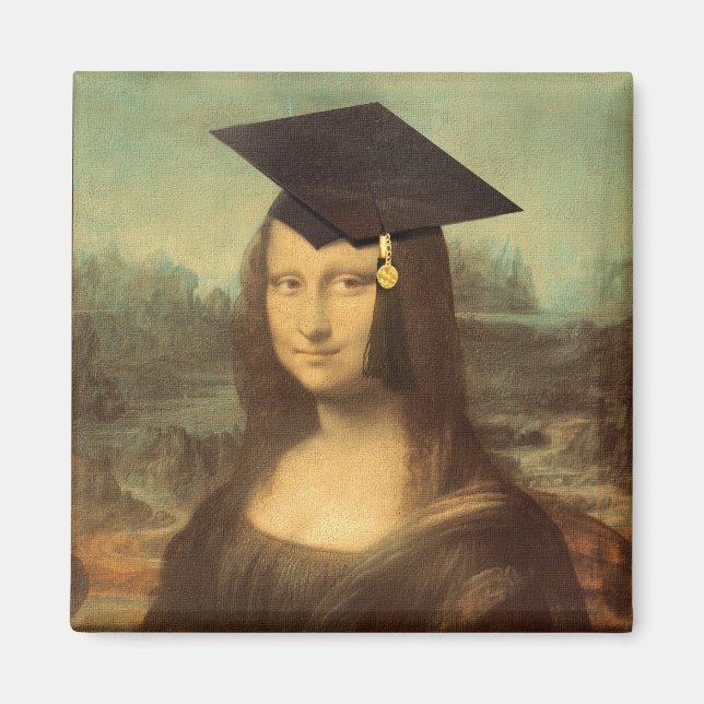 Imã Graduação de Mona Lisa (Frente)