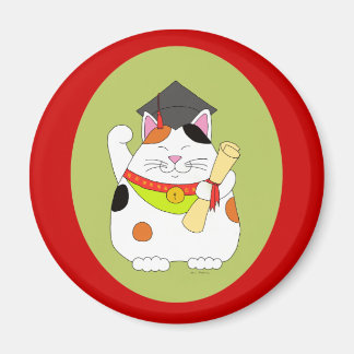 Imã Graduação Maneki Neko