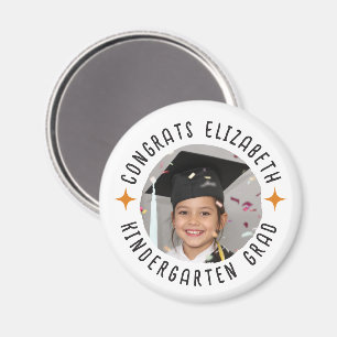 Imã Graduação Personalizada do Jardim de Infância de T
