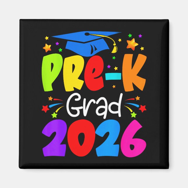 Imã Graduação Pré-Escolar Mínima 2026 (Frente)