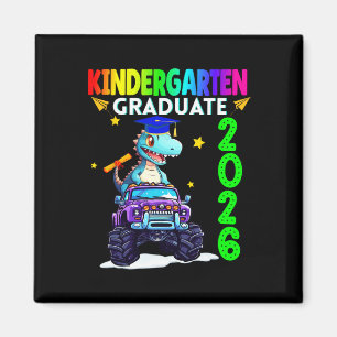 Imã Graduado no Jardim de Infância 2026 Caminhão Monst