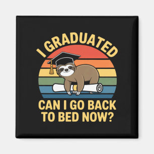 Imã Graduado Pode Voltar Para A Cama Preguiça Graduaçã