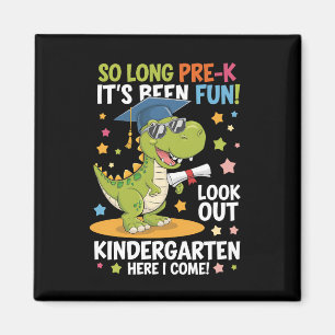 Imã Graduado Pré-K Jardim de Infância Dinossauro T Rex