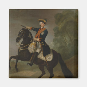 Imã Graf von Schwerin de Kurt Christoph a cavalo