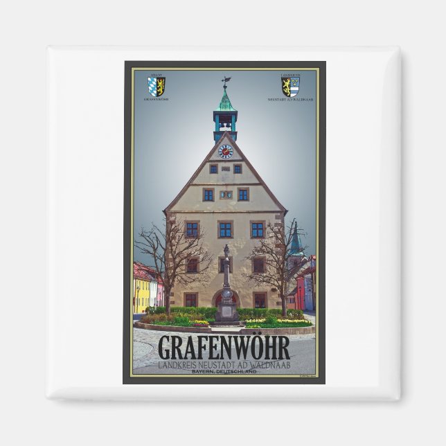 Imã Grafenwöhr - Rathaus (Frente)