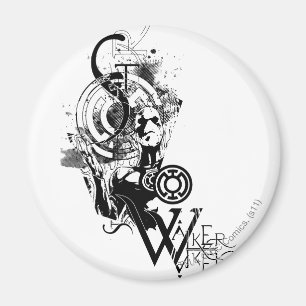 Imã Gráfico azul 2 da lanterna