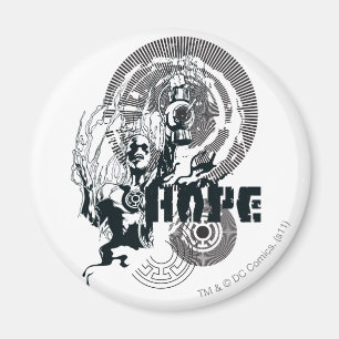 Imã Gráfico azul 4 da lanterna