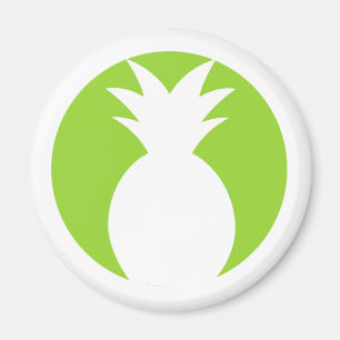 Imã Gráfico bem-vindo do abacaxi