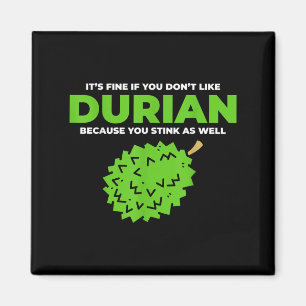 Imã Gráfico de Citação de Duriano Funny Stink