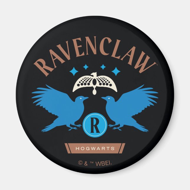 Imã Gráfico de Diadem de Águia Dupla da RAVENCLAW™ Hou (Frente)