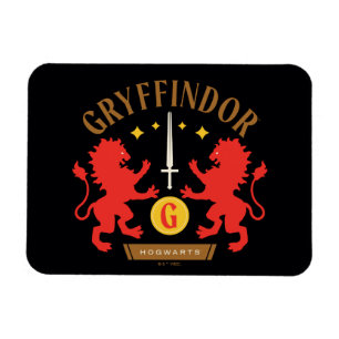 Ímã Gráfico de Espada de Leão Duplo GRYFFINDOR™ House