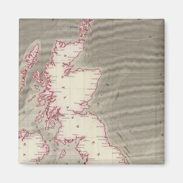 Imã Gráfico de Identidades do Mar Britânico (Frente)