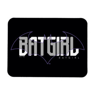 Ímã Gráfico de nomes Hi-Tech da Batgirl