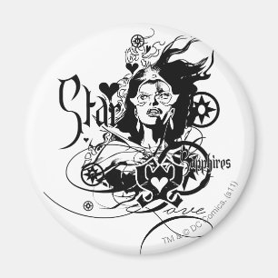 Imã Gráfico de Sapphire Estrela 7