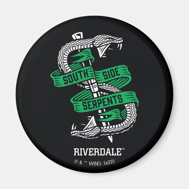 Imã Gráfico de Serpentes Lados do Sul (Frente)