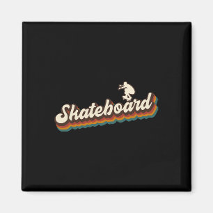 Imã Gráfico de Skate Retro para Skatista - Skate