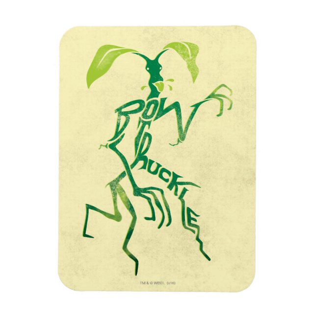 Ímã Gráfico de Tipografia BOWTRUCKLE™ PICKETT™ (Vertical)