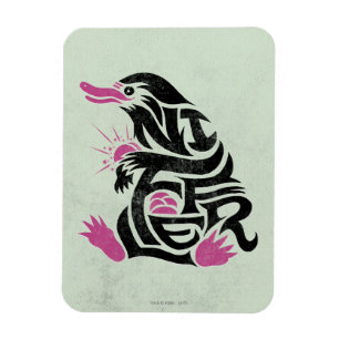 Ímã Gráfico de Tipografia NIFFLER™