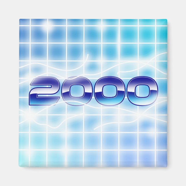 Imã gráfico do ano 2000 (Frente)
