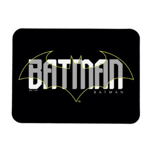 Ímã Gráfico do nome Hi-Tech do Batman