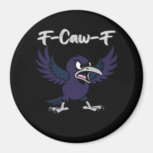Imã Gráfico Estético F-Caw-F