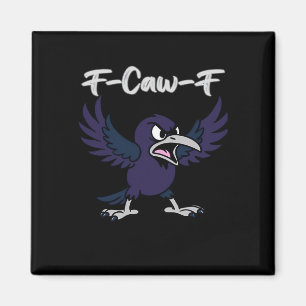 Imã Gráfico Estético F-Caw-F