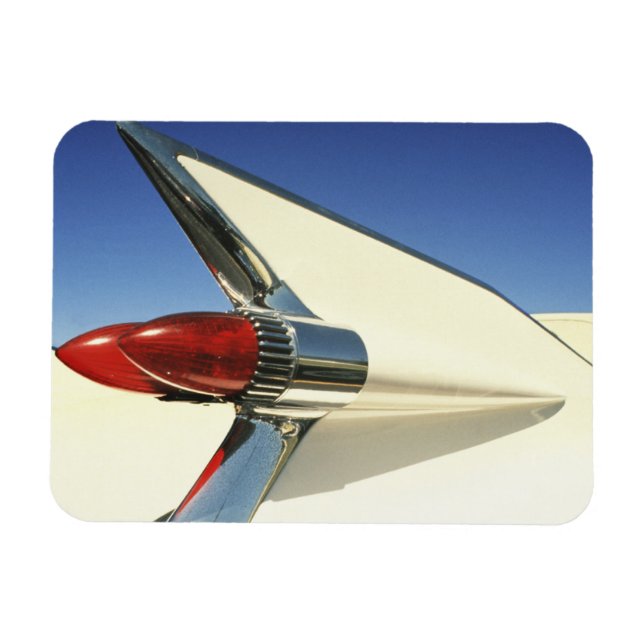 Ímã Gráfico: Fecho da barbatana e luz de cauda acesa (Horizontal)