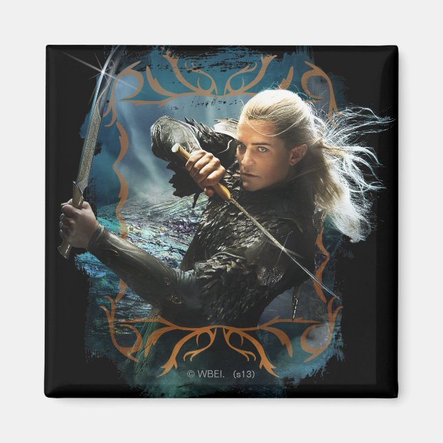Imã Gráfico LEGOLAS GREENLEAF™ (Frente)