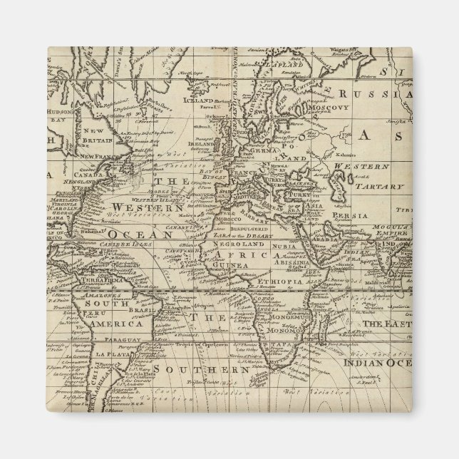 Imã Gráfico mundial (Frente)