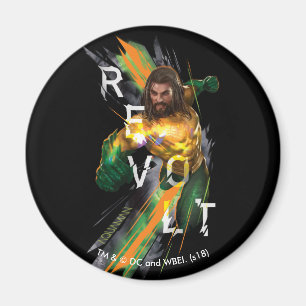 Imã Gráfico Refracted da "revolta" de Aquaman  
