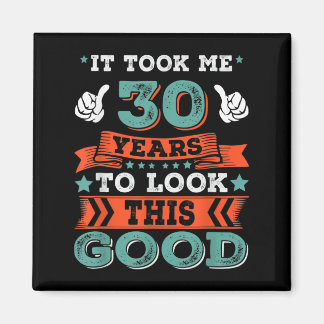 Imã Gráficos De aniversário de 30 anos com 30 Anos De 