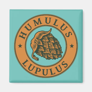 Imã Gráficos de arte em tinta Salto Vintage Brown