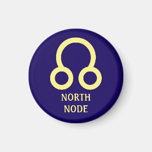 Imã Gráficos de Astrologia: Magnet do Nó do Norte