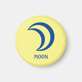 Imã Gráficos de Astrologia: O Magneta da Lua