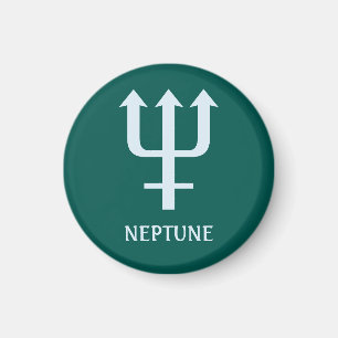 Imã Gráficos de Astrologia: O Planeta Netuno Magnet