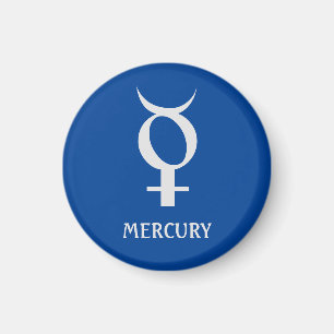 Imã Gráficos de Astrologia: Planet Mercury Magnet