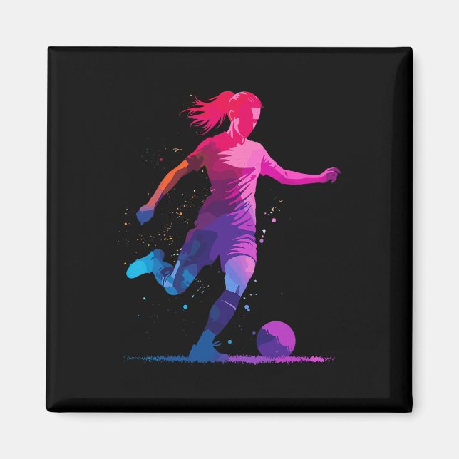 Imã Gráficos de Futebol E Futebol, Para Futebol De Men (Frente)