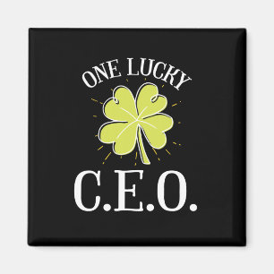 Imã Gráficos do Dia de São Patrício para um CEO. Um so