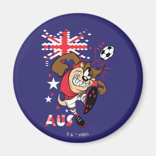 Imã Gráficos do TAZ™ Time Austrália Futebol