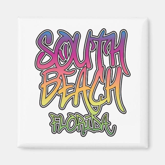 Imã Grafite de South Beach (Frente)