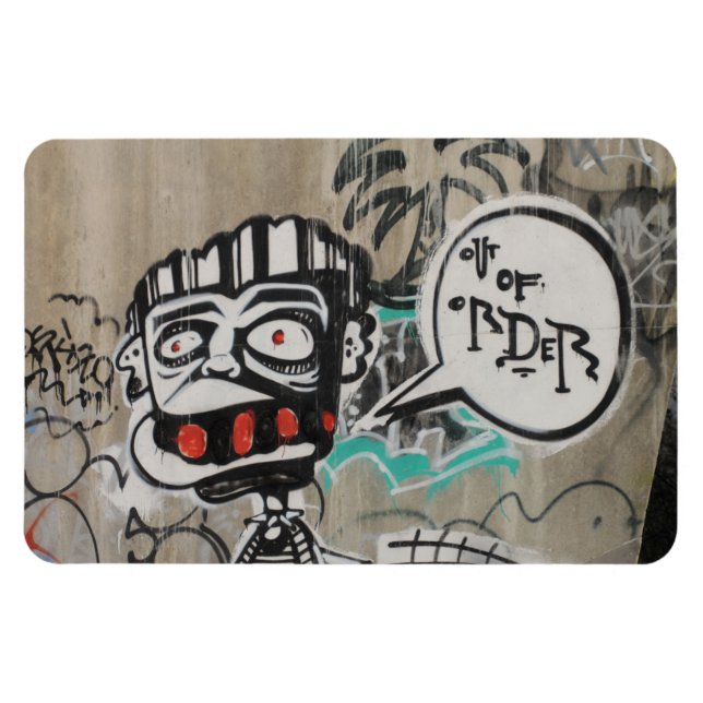 Ímã Grafite Fora De Ordem (Horizontal)