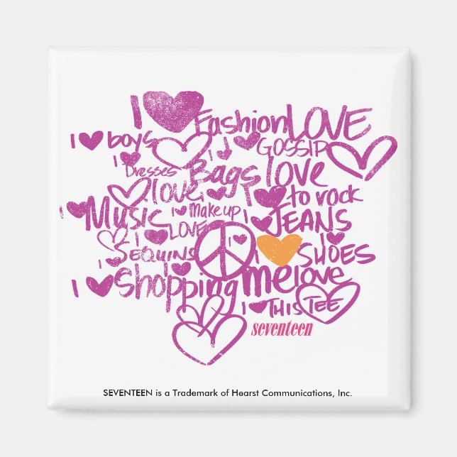 Imã Grafite Laranja/Roxo (Frente)