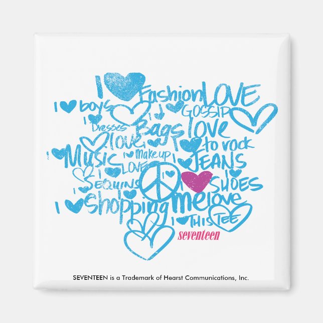 Imã Grafite Roxo/Aqua (Frente)