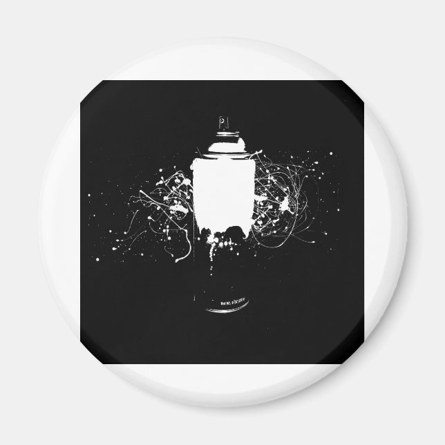 Imã Grafite Spray Can (Frente)