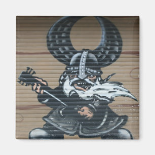 Imã Grafites do guitarrista de Viking, Berlim,