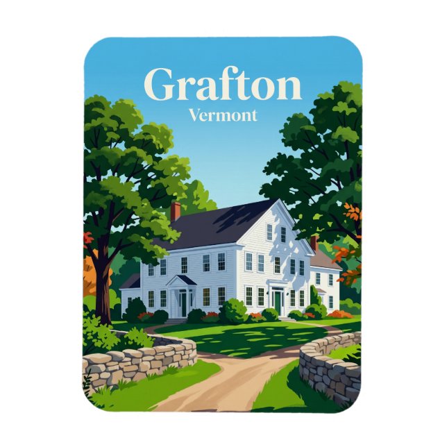 Ímã Grafton, Vermont EUA (Vertical)