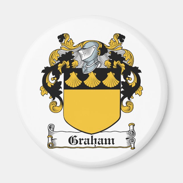 Imã Graham Family Crest (Frente)