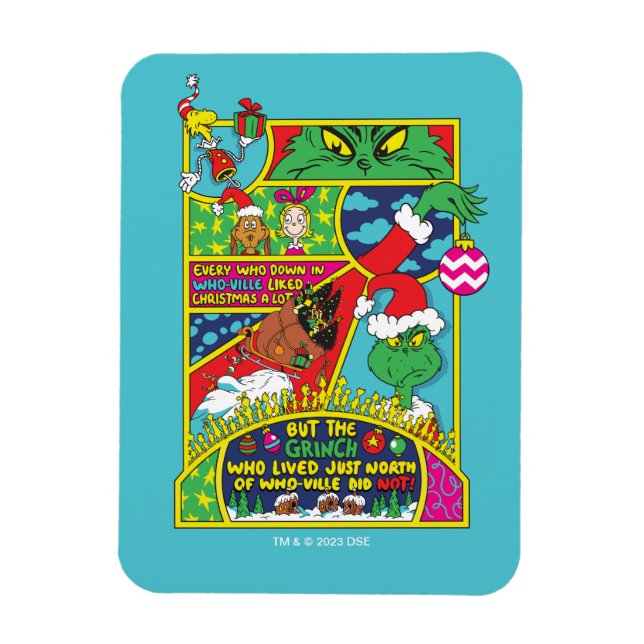 Ímã Gralha | Gráfico de banda desenhada (Vertical)